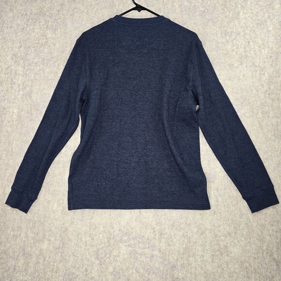 American Eagle Mens Super Soft Standard Fit Sweater Dark Blue - Picture 2 of 7